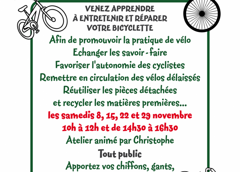 Haugr Atelier cycloforesterie à la maison forestière des Hogues