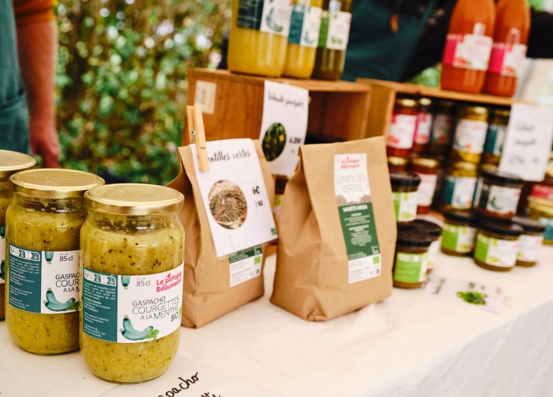 La boutique du Potager de Beaumesnil