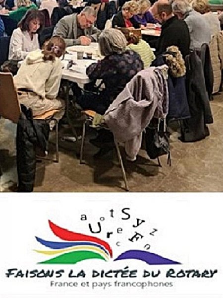 Dictée nationale du Rotary à Evreux