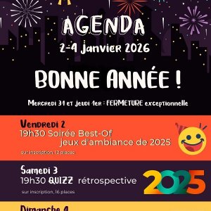 Commencez l&rsquo;année 2026 avec l&rsquo;écume des jeux