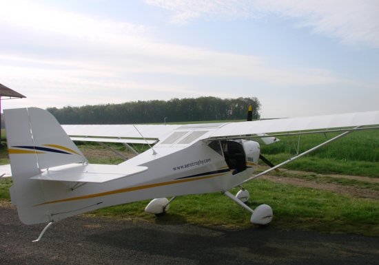 Eure de l'ULM 4 @ Eure Tourisme, Elysee Rangee Avion normandie