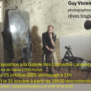 Galerie des curiosités Larraincy Exposition « Rêves troglodytes »