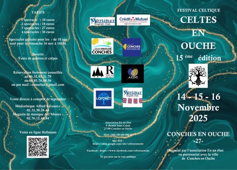 Celtes en Ouche, 14, 15 et 16.11.2025