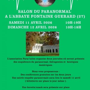 Salon du paranormal à l&rsquo;Abbaye Fontaine Guérard