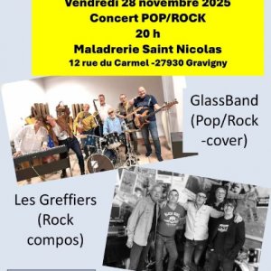 Concert Pop/rock du Téléthon à la Maladrerie