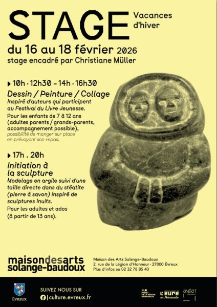 Stage Vacances d&rsquo;Hiver à la Maison des Arts