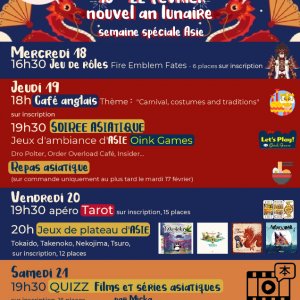 Nouvel An lunaire – Jeux & Culture asiatique à l&rsquo;écume des jeux