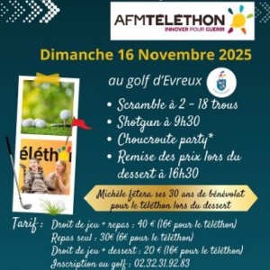 Tournoi de Golf du Téléthon