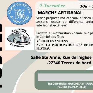 Comité des fêtes de Montaure Marché artisanal