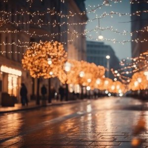 Lancement des illuminations de Noël