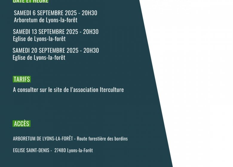 Festival : « Les Nuits blanches de la forêt de Lyons »