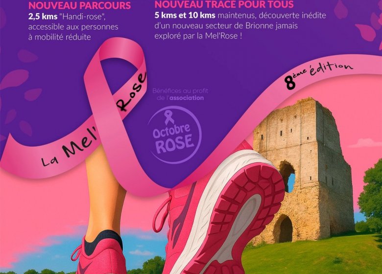 Marche et course La Mel’Rose