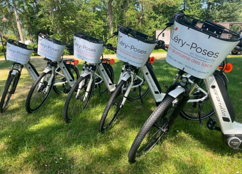 Location vélos électriques Léry-Poses en Normandie