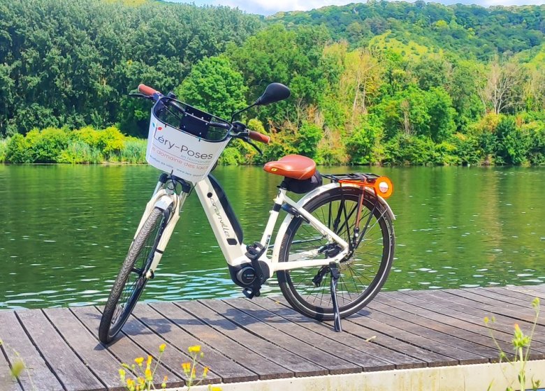 Location vélos électriques Léry-Poses en Normandie