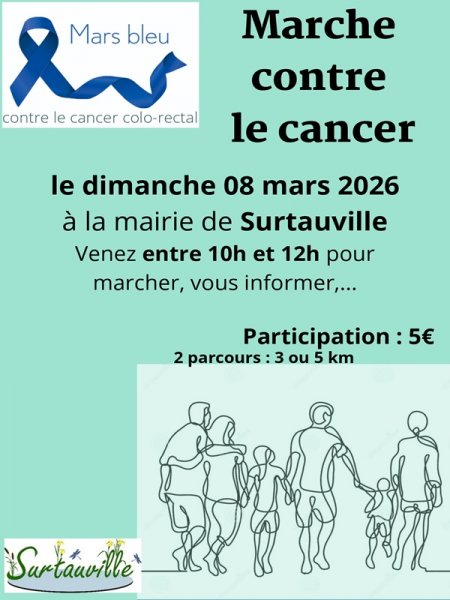 Marche contre le cancer – Mars Bleu