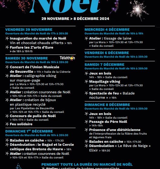 Marché de Noël de Beuzeville