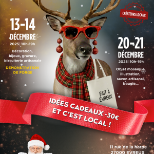 Marché de Noël des idées qui changent un peu – Evreux