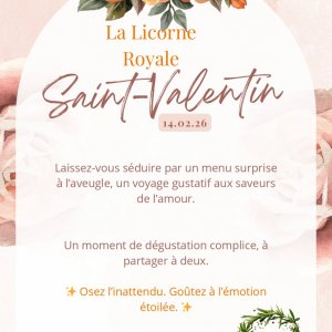 Menu Saint-Valentin