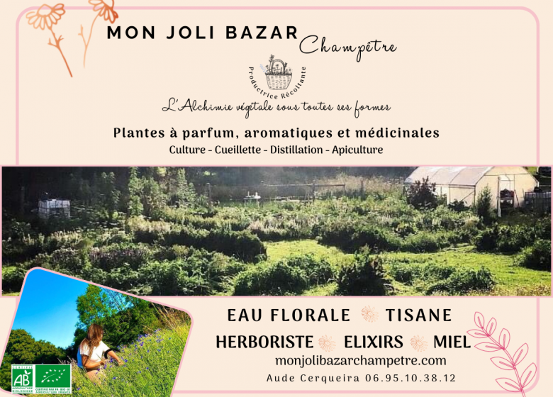 Mon Joli Bazar Champêtre – Paysanne herboriste, plantes à parfum, aromatiques et médicinales
