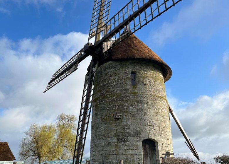 Moulin à vent de Hauville – Association Roumois terres vivantes en Normandie