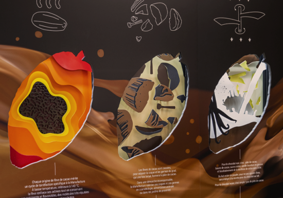 Musée Chocolatrium, Mesnil-sur-Iton © Yann Lelias, Chocolatrium Cluizel Chocolatrium Michel Cluizel / Manufacture Cluizel