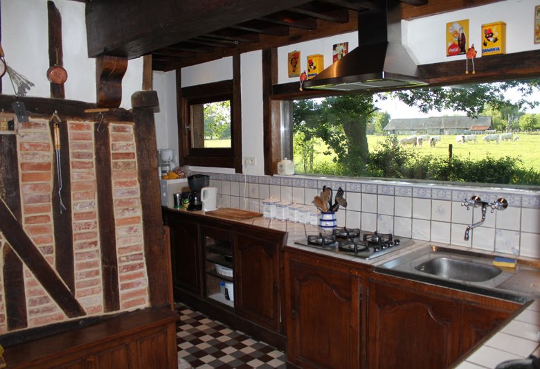 Grande maison de campagne en Normandie