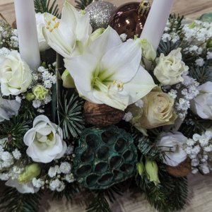 Atelier : Floral « Centre de table spécial Noël »