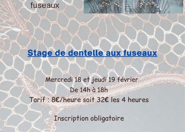 Stage de dentelle aux fuseaux