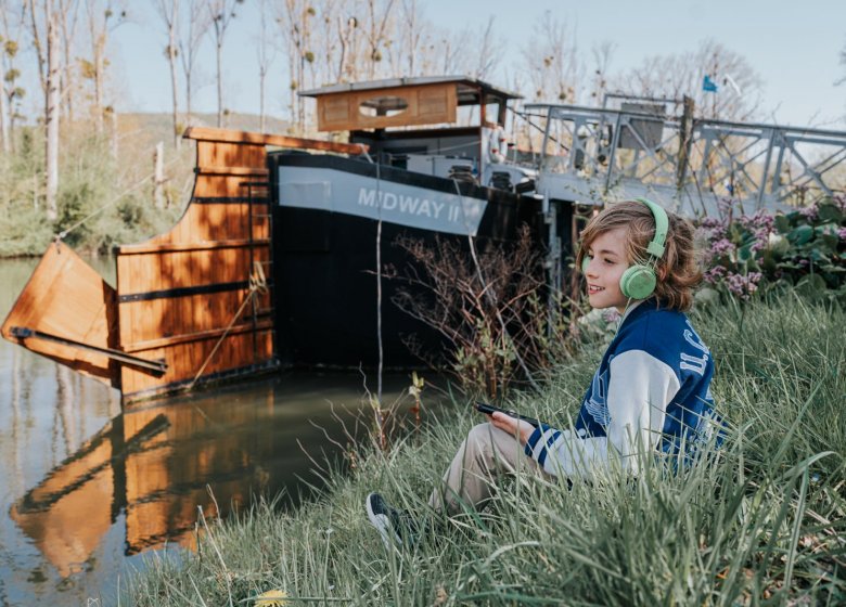 Poses, cité batelière, balade sonore immersive