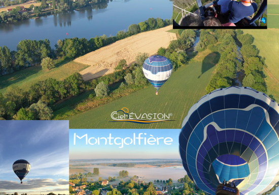 Ciel-ÉVASION® Ciel-ÉVASION – Montgolfière