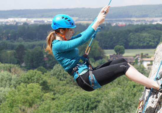 Sortie escalade en falaise au Val Saint-Martin