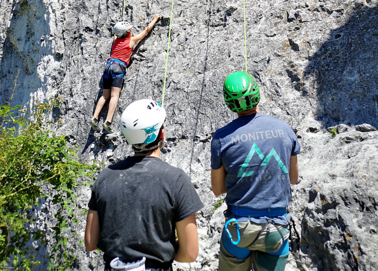 Sortie découverte de l’escalade en falaise à la journée