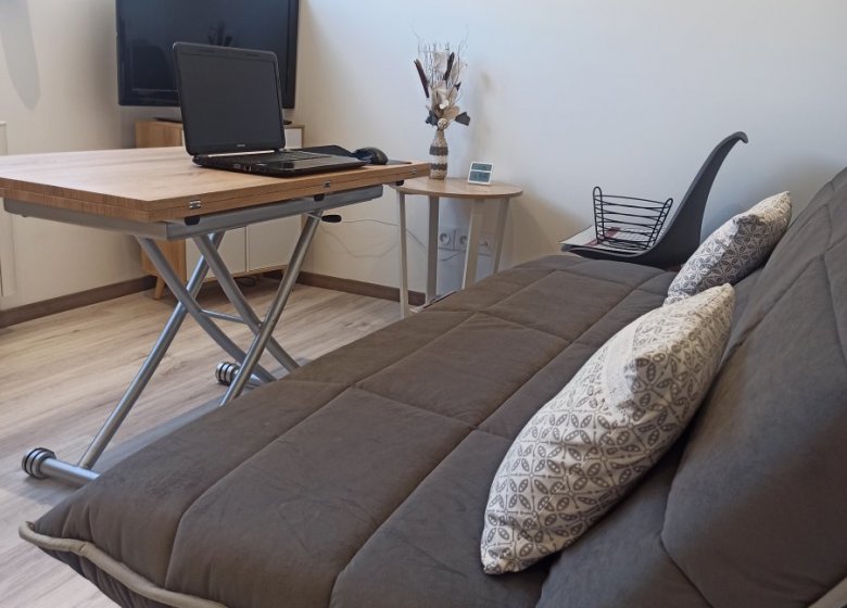 Petit cocon cosy avec parking, terrasse, WIFI – L’étape Da Estréla 1