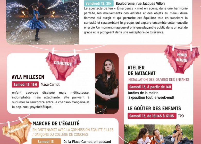 Fête de Conches – Culottées, 12, 13 et 14.09.2025