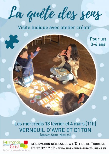 Visite ludique – La quête des sens