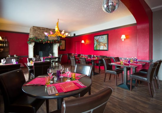 Restaurant de l'hôtel La Corne d'Abondance, Bourgtheroulde © JC Delisle La Corne d’Abondance