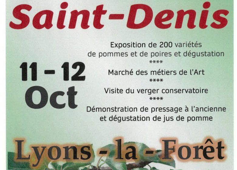 Fête de la Saint-Denis à Lyons-la-Forêt