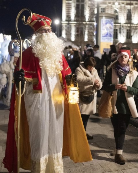 Lancement des illuminations de Noël