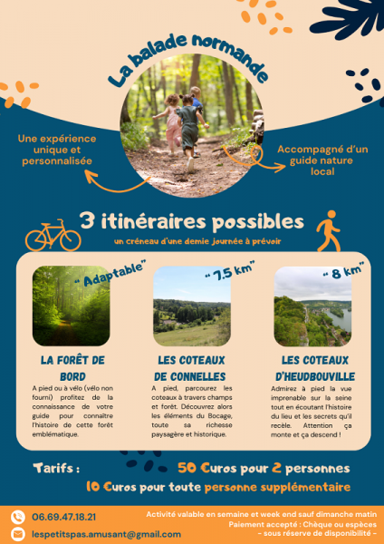 Les petits pas en Seine Eure