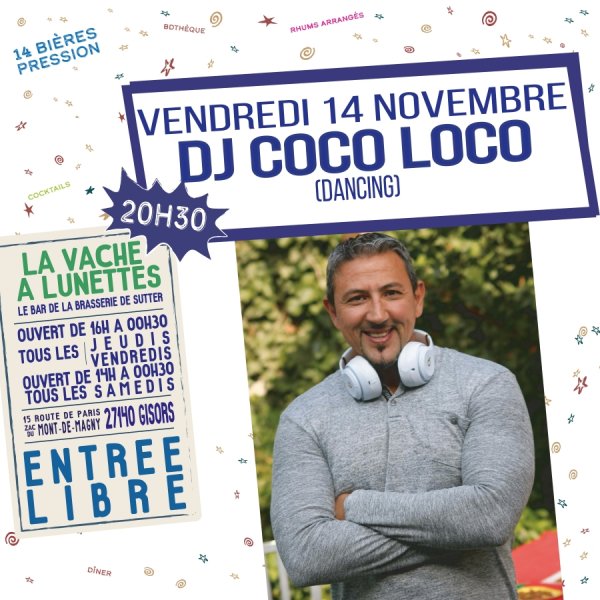 Soirée dancing « DJ Coco Loco »