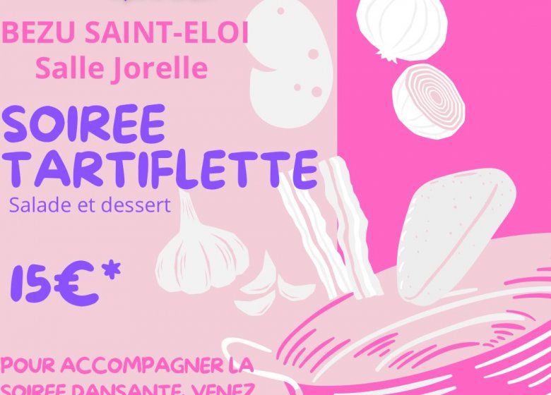 Octobre Rose – Tartiflette et soirée dansante