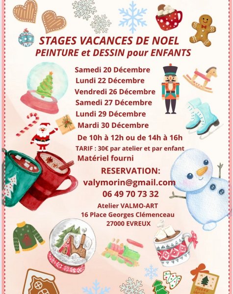Les ateliers de Noël de Valérie
