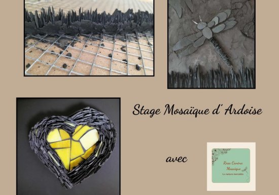 Stage Mosaique d’ardoise à Sacquenville