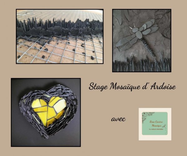 Stage Mosaique d’ardoise à Sacquenville