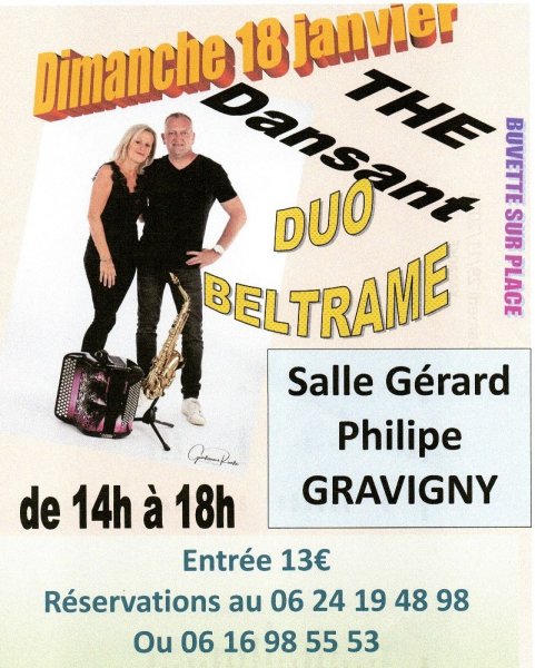 Thé dansant au profit de l&rsquo;AFM Téléthon