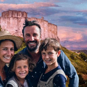 ©Office de Tourisme Nouvelle Normandie Visites à Château Gaillard : Les Aventuriers du Médiéval