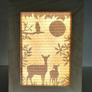 ©Maison des Metiers d'Art Atelier : Veilleuse en KIRIGAMI