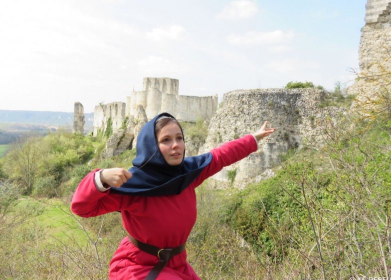 Visite insolite et contée, Château-Gaillard : forteresse imprenable de Richard Coeur de Lion