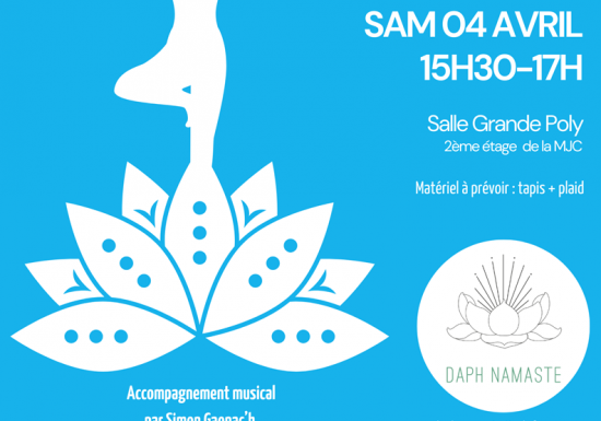 Yoga & Musique Live à la MJC Évreux