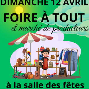 Foire à tout et marché de producteurs à Saint Germain sur Avre